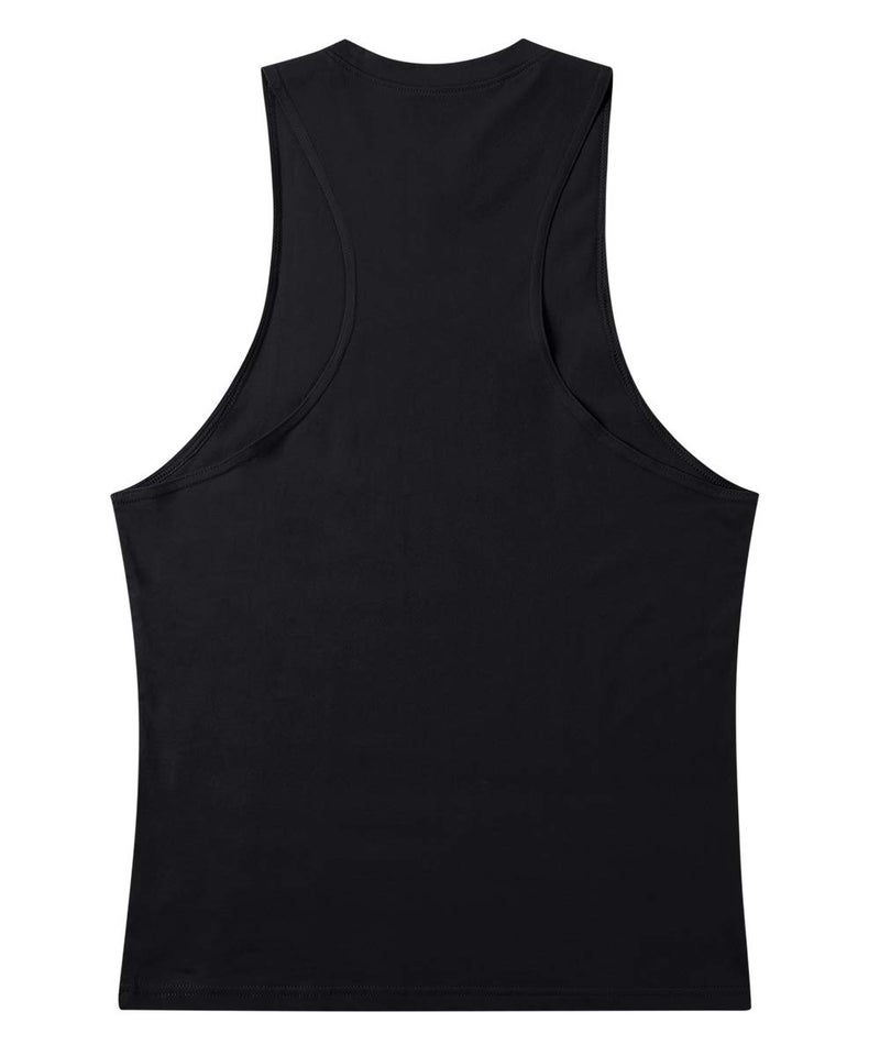 YeeHoo Men's Skull Gym Cotton Tank Tops Muscle Bodybuilding Stringer Vest Sleeveless Weight-Training T-Shirt - Image 3